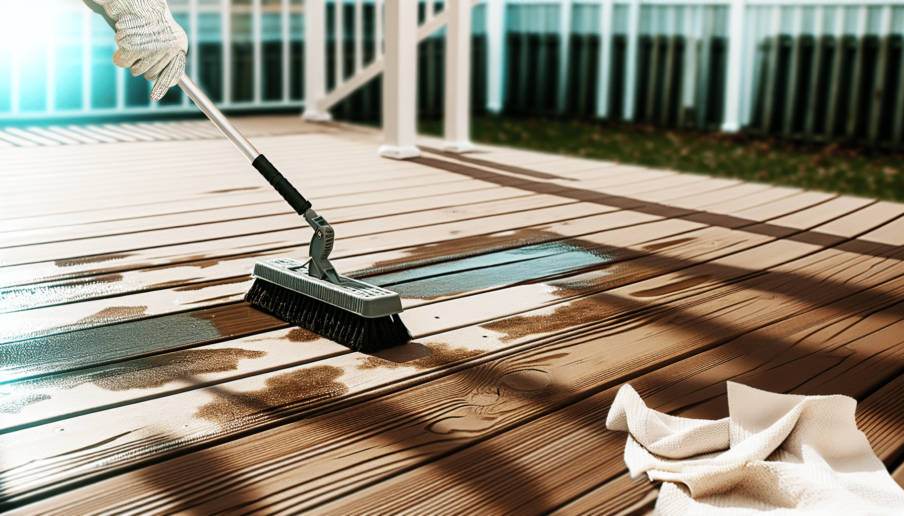 How to Clean Your Deck Before Staining - Stain &amp; Seal Service in Rogers ...